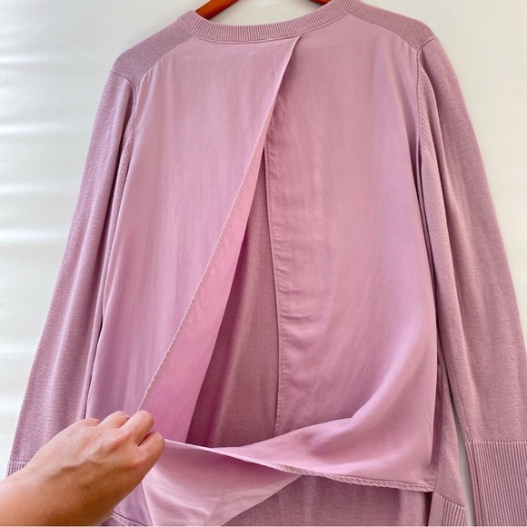 Lululemon Antoinette Still At Ease Women Cashmere Blend Pullover Sweater Size 10 - Picture 4 of 11